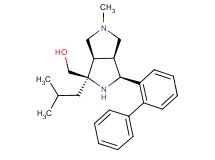 [(1R*,3S*,3aS*,6aR*)-3-biphenyl-2-yl-1-isobutyl-5-methyloctahydropyrrolo[3,4-c]pyrrol-1-yl]methanol