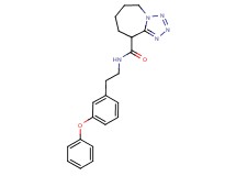 N-[2-(3-phenoxyphenyl)ethyl]-6,7,8,9-tetrahydro-5H-tetrazolo[1,5-a]azepine-9-carboxamide