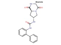 N-biphenyl-2-yl-N'-[(7R,8aS)-1,4-dioxooctahydropyrrolo[1,2-a]pyrazin-7-yl]urea