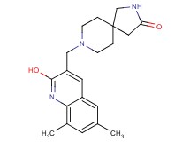 8-[(2-hydroxy-6,8-dimethyl-3-quinolinyl)methyl]-2,8-diazaspiro[4.5]decan-3-one