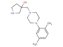 3-{[4-(2,5-dimethylphenyl)-1-piperazinyl]methyl}-3-pyrrolidinol dihydrochloride