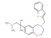 2-[4-(1-benzothien-2-ylmethyl)-2,3,4,5-tetrahydro-1,4-benzoxazepin-7-yl]-1-(dimethylamino)-2-propanol