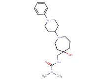 N'-{[4-hydroxy-1-(1-phenyl-4-piperidinyl)-4-azepanyl]methyl}-N,N-dimethylurea