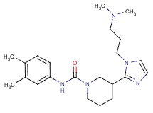 3-{1-[3-(dimethylamino)propyl]-1H-imidazol-2-yl}-N-(3,4-dimethylphenyl)piperidine-1-carboxamide
