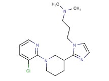 (3-{2-[1-(3-chloro-2-pyridinyl)-3-piperidinyl]-1H-imidazol-1-yl}propyl)dimethylamine
