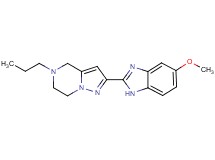 2-(5-methoxy-1H-benzimidazol-2-yl)-5-propyl-4,5,6,7-tetrahydropyrazolo[1,5-a]pyrazine