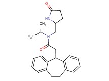 2-(10,11-dihydro-5H-dibenzo[a,d][7]annulen-5-yl)-N-isopropyl-N-[(5-oxo-2-pyrrolidinyl)methyl]acetamide