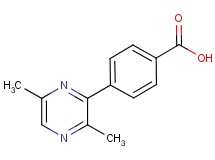 4-(3,6-dimethylpyrazin-2-yl)benzoic acid
