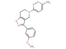 3-(3-methoxyphenyl)-5-(6-methylpyridazin-3-yl)-4,5,6,7-tetrahydroisoxazolo[4,5-c]pyridine