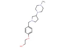 2-(4-{[3-(4-methylpiperazin-1-yl)pyrrolidin-1-yl]methyl}phenoxy)ethanol
