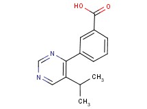 3-(5-isopropylpyrimidin-4-yl)benzoic acid