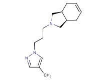 (3aR*,7aS*)-2-[3-(4-methyl-1H-pyrazol-1-yl)propyl]-2,3,3a,4,7,7a-hexahydro-1H-isoindole