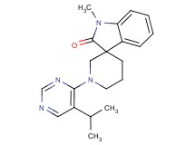 1'-(5-isopropylpyrimidin-4-yl)-1-methylspiro[indole-3,3'-piperidin]-2(1H)-one