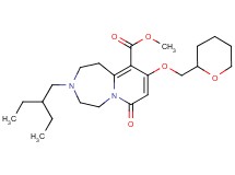 methyl 3-(2-ethylbutyl)-7-oxo-9-(tetrahydro-2H-pyran-2-ylmethoxy)-1,2,3,4,5,7-hexahydropyrido[1,2-d][1,4]diazepine-10-carboxylate