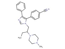 4-{1-[2-(4-methylpiperazin-1-yl)butyl]-4-phenyl-1H-imidazol-5-yl}benzonitrile