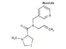 (4R)-N-allyl-3-methyl-N-(pyridin-3-ylmethyl)-1,3-thiazolidine-4-carboxamide