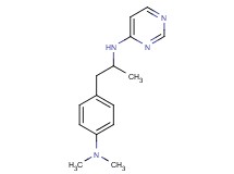 N-{2-[4-(dimethylamino)phenyl]-1-methylethyl}pyrimidin-4-amine