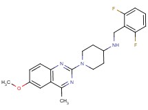 N-(2,6-difluorobenzyl)-1-(6-methoxy-4-methyl-2-quinazolinyl)-4-piperidinamine