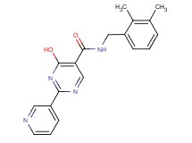N-(2,3-dimethylbenzyl)-4-hydroxy-2-pyridin-3-ylpyrimidine-5-carboxamide