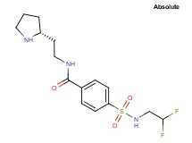 4-{[(2,2-difluoroethyl)amino]sulfonyl}-N-{2-[(2R)-2-pyrrolidinyl]ethyl}benzamide hydrochloride