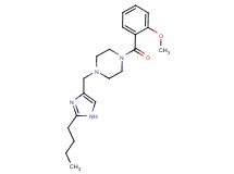 1-[(2-butyl-1H-imidazol-4-yl)methyl]-4-(2-methoxybenzoyl)piperazine