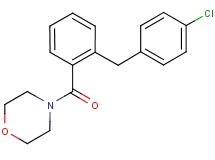 4-[2-(4-chlorobenzyl)benzoyl]morpholine