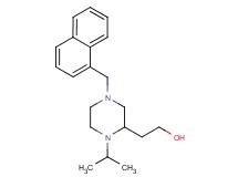 2-[1-isopropyl-4-(1-naphthylmethyl)-2-piperazinyl]ethanol