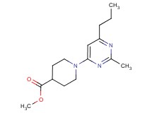methyl 1-(2-methyl-6-propylpyrimidin-4-yl)piperidine-4-carboxylate