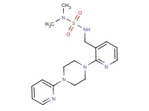 N,N-dimethyl-N'-({2-[4-(2-pyridinyl)-1-piperazinyl]-3-pyridinyl}methyl)sulfamide