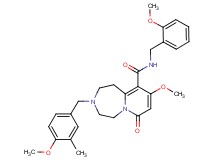 9-methoxy-N-(2-methoxybenzyl)-3-(4-methoxy-3-methylbenzyl)-7-oxo-1,2,3,4,5,7-hexahydropyrido[1,2-d][1,4]diazepine-10-carboxamide