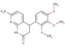 7-amino-4-(2,3,4-trimethoxyphenyl)-3,4-dihydro-1,8-naphthyridin-2(1H)-one