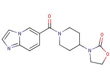 3-[1-(imidazo[1,2-a]pyridin-6-ylcarbonyl)piperidin-4-yl]-1,3-oxazolidin-2-one