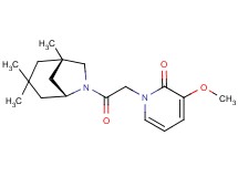 3-methoxy-1-{2-oxo-2-[(1S*,5R*)-1,3,3-trimethyl-6-azabicyclo[3.2.1]oct-6-yl]ethyl}pyridin-2(1H)-one