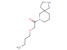 7-(butoxyacetyl)-2,7-diazaspiro[4.5]decane hydrochloride