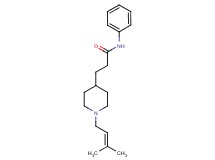 3-[1-(3-methyl-2-buten-1-yl)-4-piperidinyl]-N-phenylpropanamide