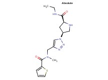 (2S,4S)-N-ethyl-4-(4-{[methyl(2-thienylcarbonyl)amino]methyl}-1H-1,2,3-triazol-1-yl)pyrrolidine-2-carboxamide