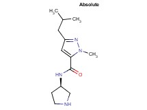 3-isobutyl-1-methyl-N-[(3R)-3-pyrrolidinyl]-1H-pyrazole-5-carboxamide hydrochloride