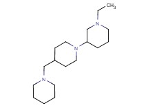 1'-ethyl-4-(1-piperidinylmethyl)-1,3'-bipiperidine