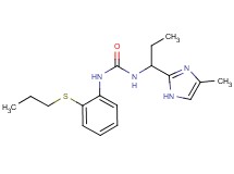 N-[1-(4-methyl-1H-imidazol-2-yl)propyl]-N'-[2-(propylthio)phenyl]urea