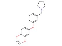 1-[3-(3,4-dimethoxyphenoxy)benzyl]pyrrolidine