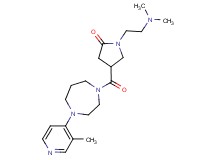 1-[2-(dimethylamino)ethyl]-4-{[4-(3-methylpyridin-4-yl)-1,4-diazepan-1-yl]carbonyl}pyrrolidin-2-one