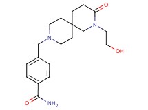 4-{[2-(2-hydroxyethyl)-3-oxo-2,9-diazaspiro[5.5]undec-9-yl]methyl}benzamide