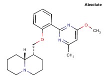 (1R,9aR)-1-{[2-(4-methoxy-6-methyl-2-pyrimidinyl)phenoxy]methyl}octahydro-2H-quinolizine