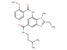 2-ethyl-7-[(2-methoxybenzoyl)amino]-1-methyl-N-(3-methylbutyl)-1H-benzimidazole-5-carboxamide