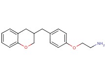 2-[4-(3,4-dihydro-2H-chromen-3-ylmethyl)phenoxy]ethanamine