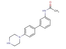 N-(4'-piperazin-1-ylbiphenyl-3-yl)acetamide