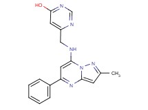 6-{[(2-methyl-5-phenylpyrazolo[1,5-a]pyrimidin-7-yl)amino]methyl}pyrimidin-4-ol