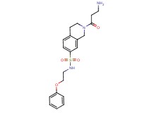 2-beta-alanyl-N-(2-phenoxyethyl)-1,2,3,4-tetrahydroisoquinoline-7-sulfonamide