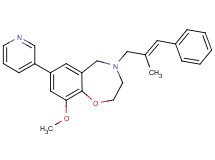 9-methoxy-4-[(2E)-2-methyl-3-phenyl-2-propen-1-yl]-7-(3-pyridinyl)-2,3,4,5-tetrahydro-1,4-benzoxazepine