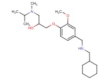 1-(4-{[(cyclohexylmethyl)amino]methyl}-2-methoxyphenoxy)-3-[isopropyl(methyl)amino]-2-propanol